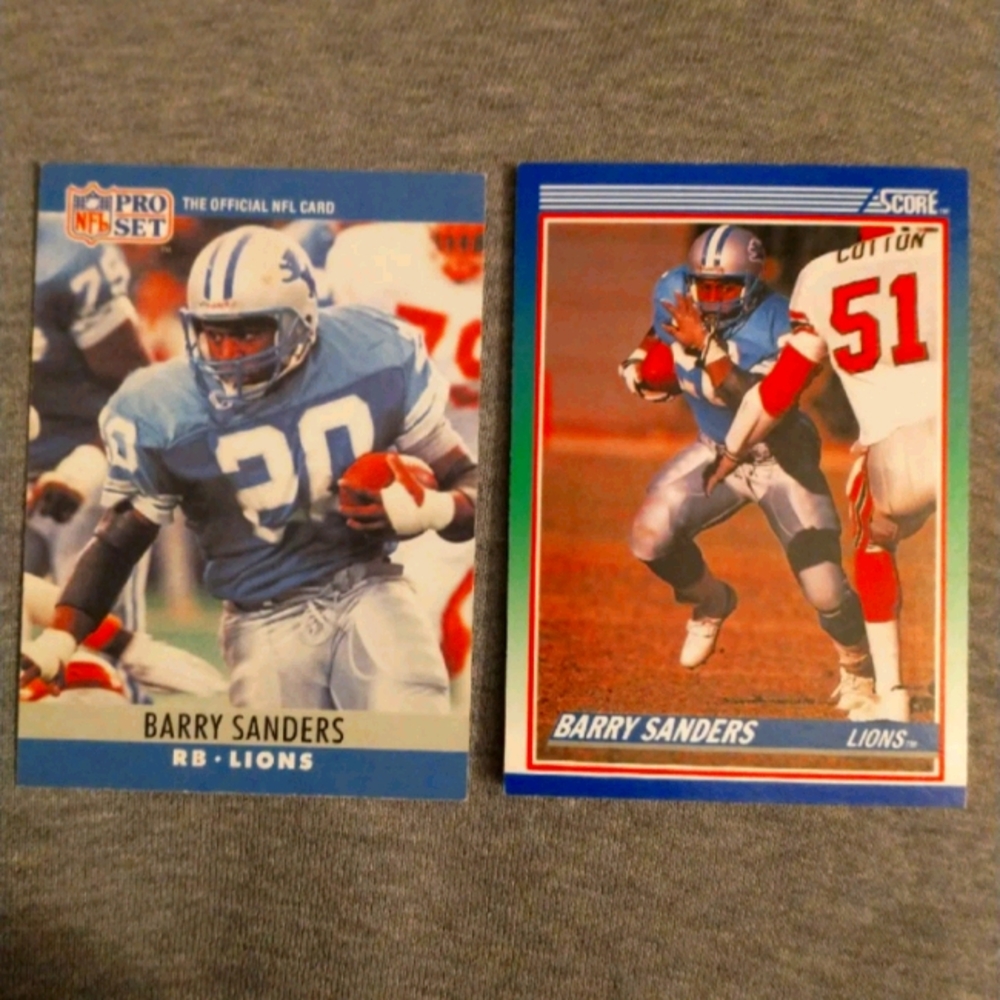 Barry Sanders Rookie